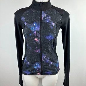 Her Universe Galaxy Nebula Print Track Jacket Size XS Extra Small